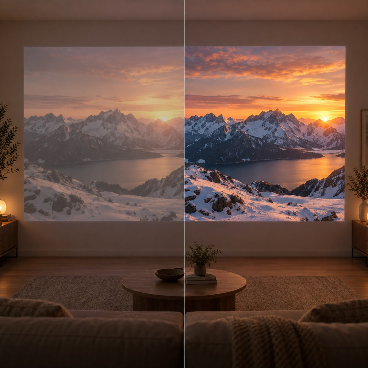 Projektorland Luma One – 330 ANSI-lumen, 4K-kompatibel, Wi-Fi 6 och Bluetooth 5.0