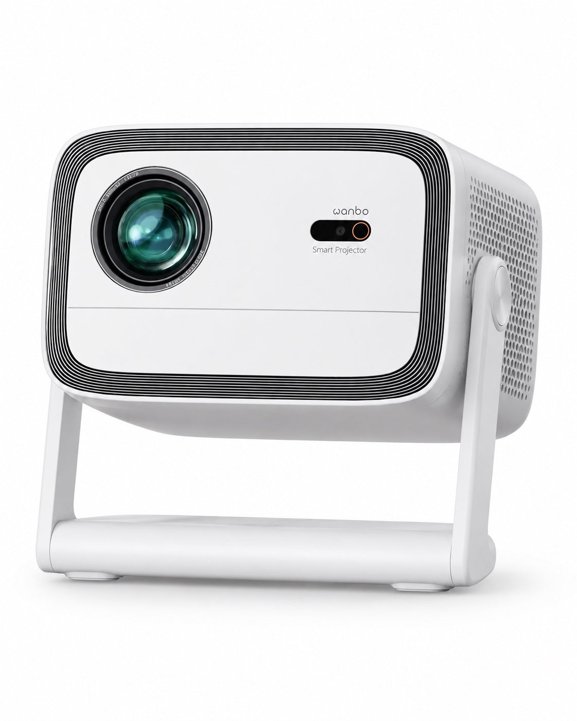 Projektor Projektorland Panorama – 900 ANSI-lumen, Full HD 1080p, Android TV 11, autofokus och 200° stativ