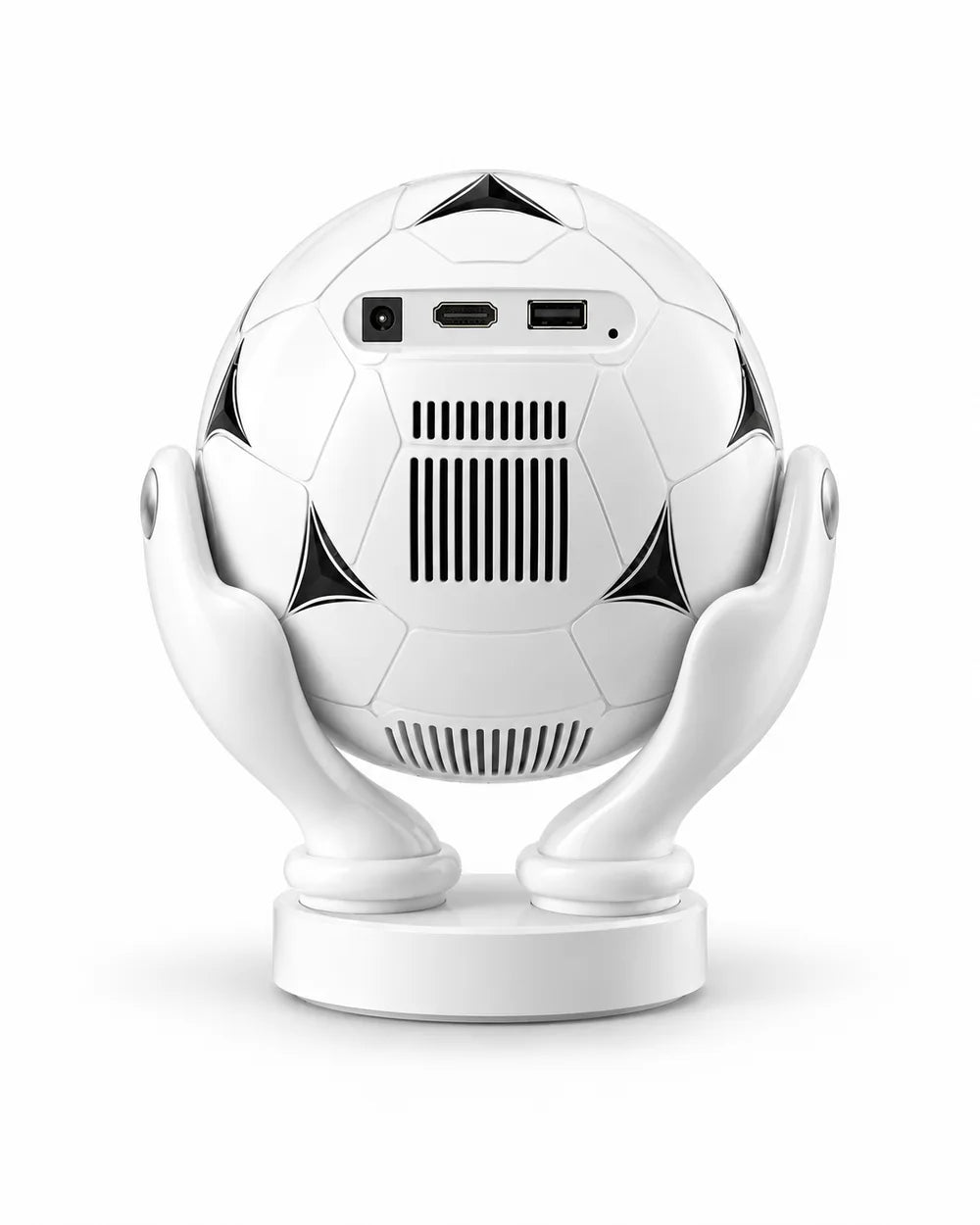 Miniprojektor Projektorland Orbit Pro – 500 ANSI-lumen, Full HD 1080p, elektronisk fokus, Android 14 och Wi-Fi 6