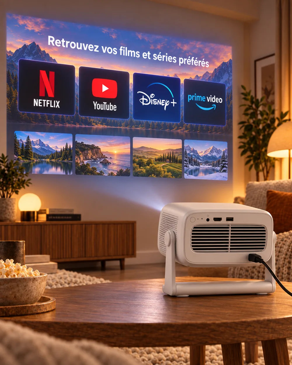 ProjektorLand panorama — films et séries sur grand écran