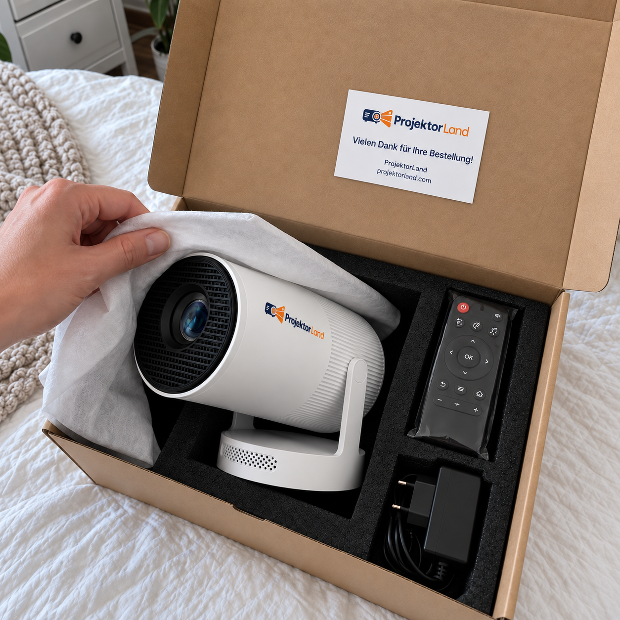 Luma One: Auspacken und Verwendung — bearbeitetes Bild 1