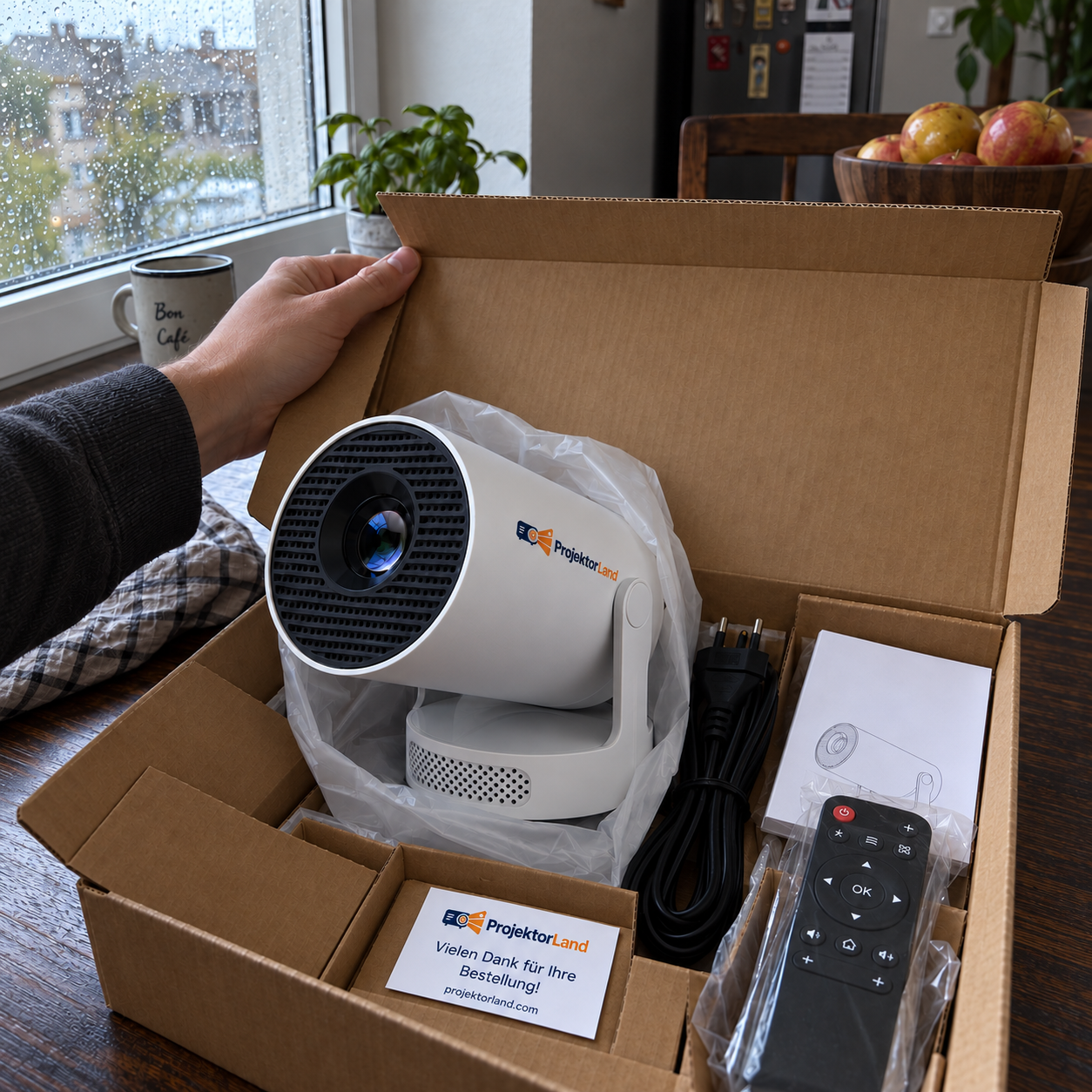 Luma One: Auspacken und Verwendung — bearbeitetes Bild 2